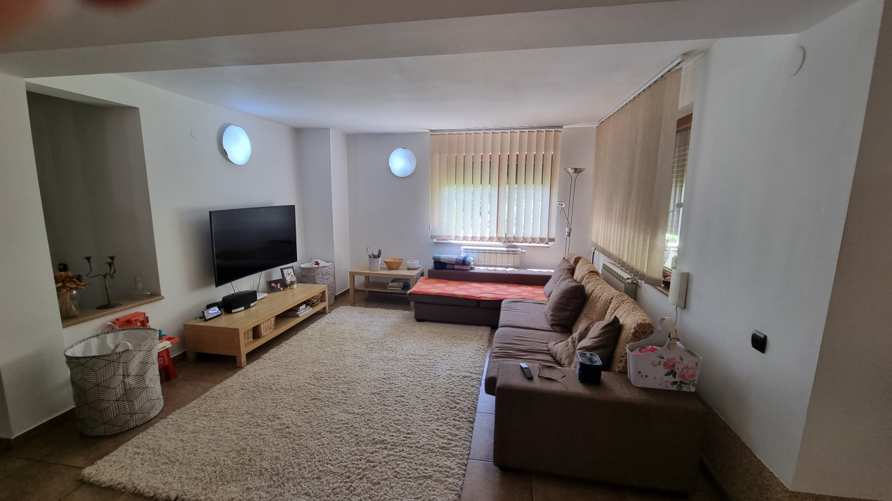 Vanzare casa-vila cu 5 camere si teren 3700 mp in Plopu-Bucov