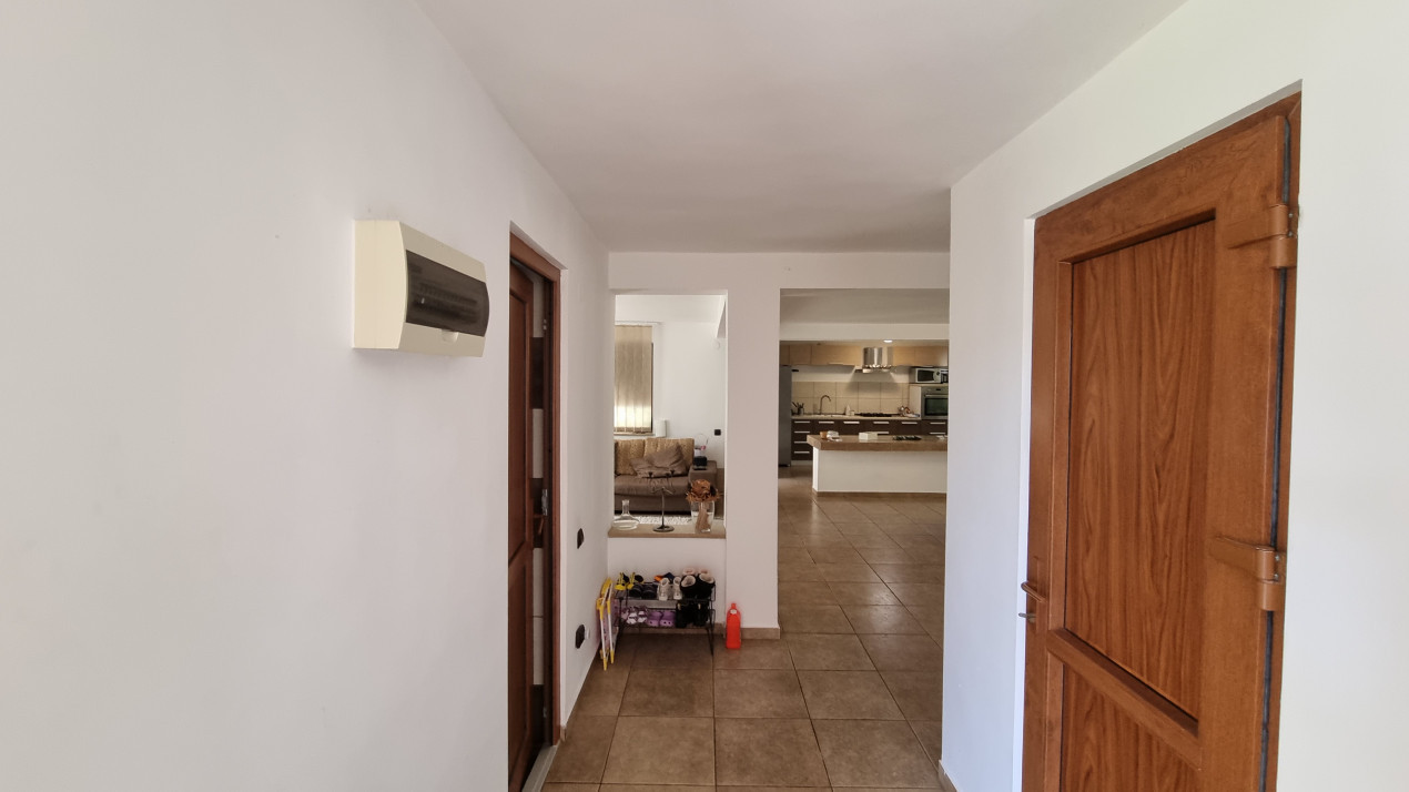 Vanzare casa-vila cu 5 camere si teren 3700 mp in Plopu-Bucov