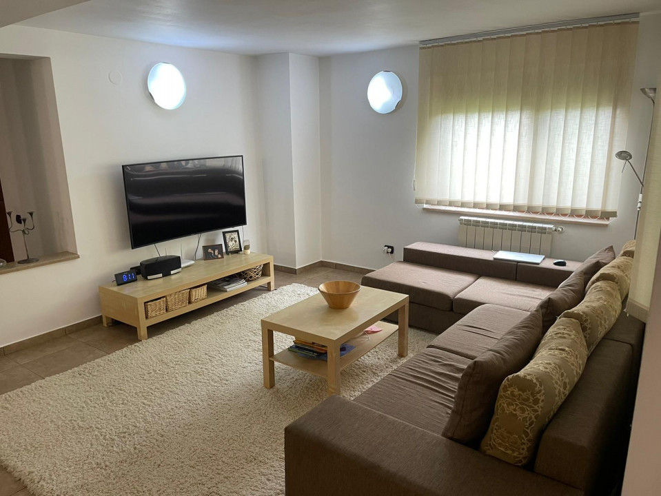 Vanzare casa-vila cu 5 camere si teren 3700 mp in Plopu-Bucov