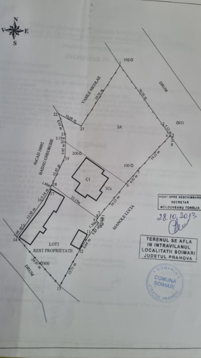 Vanzare casa-vila cu 6 camere si teren 1473 mp, in zona Soimari -Prahova